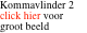 Kommavlinder 2 click hier voor groot