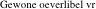 Gewone oeverlibel vr